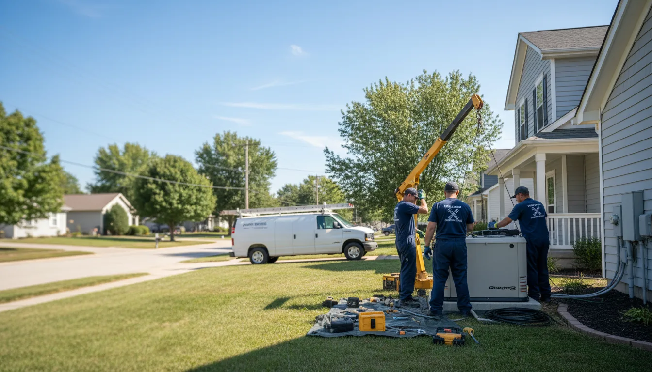 Generator Installation in Hustle, VA near me